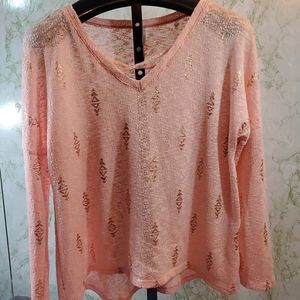 No Boundaries Semi Sheer Sweater